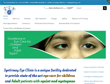 Tablet Screenshot of jyotirmay.com